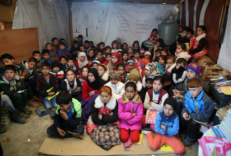 Mideast Syria School Age Refugees