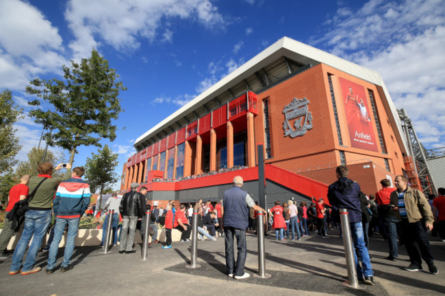 Liverpool v Leicester City - Premier League - Anfield