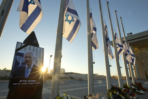 Mideast Israel Shimon Peres