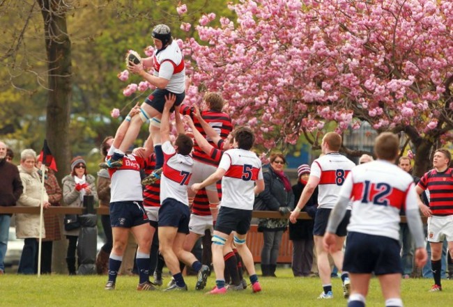 Old Wesley secure a lineout