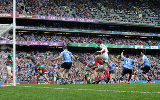 Bernard Brogan celebrates after his sides first goal