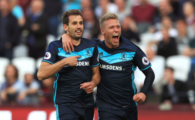 West Ham United v Middlesbrough - Premier League - London Stadium