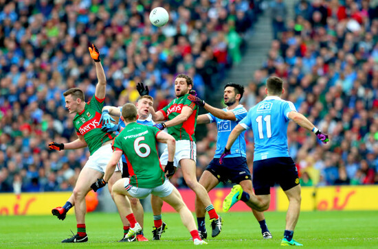 Diarmuid O’Connor, Colm Boyle, Tom Parsons with John Small and Cian O’Sullivan