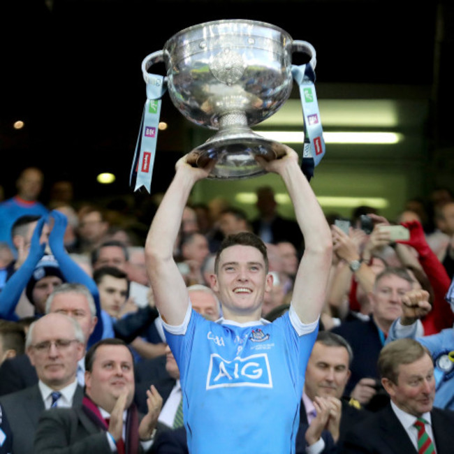 Brian Fenton lifts The Sam Maguire