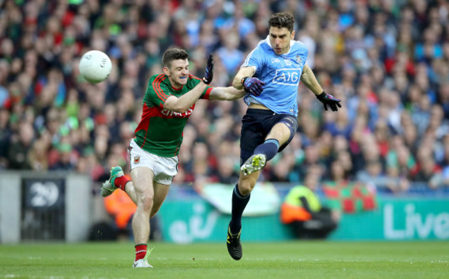 Bernard Brogan and Brendan Harrison