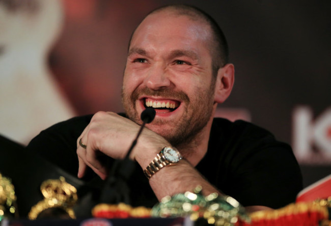 Tyson Fury File Photo