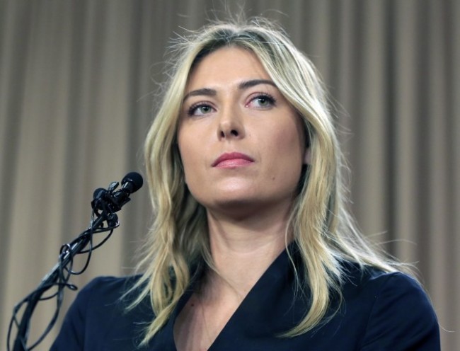 Sharapova Appeal