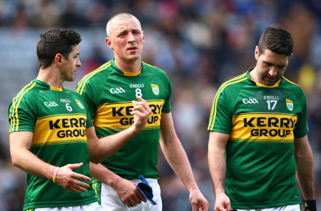 Aidan O’Mahony, Kieran Donaghy and Bryan Sheehan