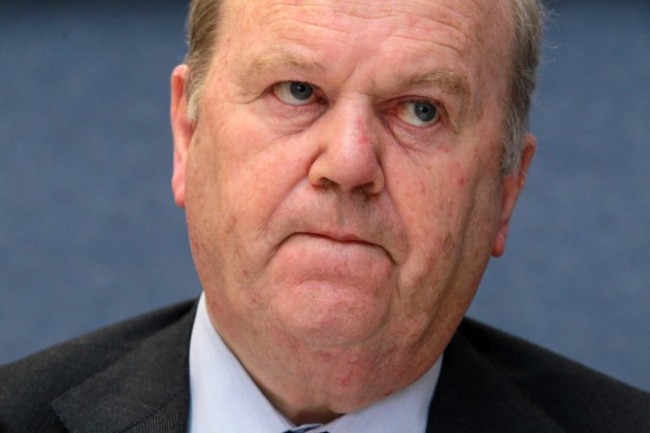 File Photo Michael Noonan under pressure over the comptroller and Auditor General's report into the sale of NAMA's Northern Ireland portfolio called Project Eagle.