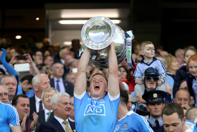 Ciaran Kilkenny lifts The Sam Maguire