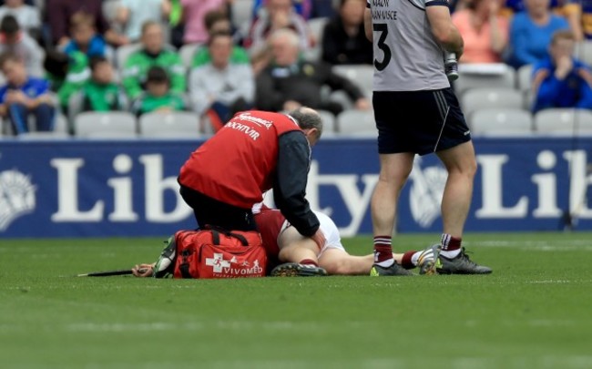 Joe Canning injured