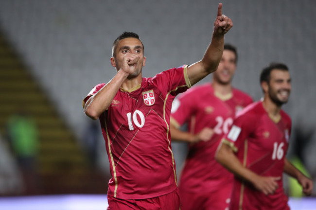 Serbia v Republic of Ireland - 2018 FIFA World Cup Qualifying - Group D - Rajko Mitic Stadium