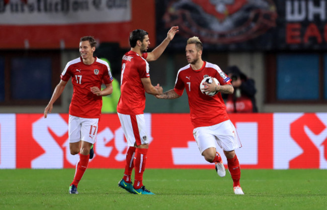 Austria v Wales - 2018 FIFA World Cup Qualifying - Group D - Ernst Happel Stadium