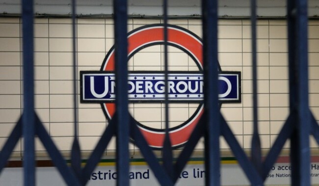 Tube strike
