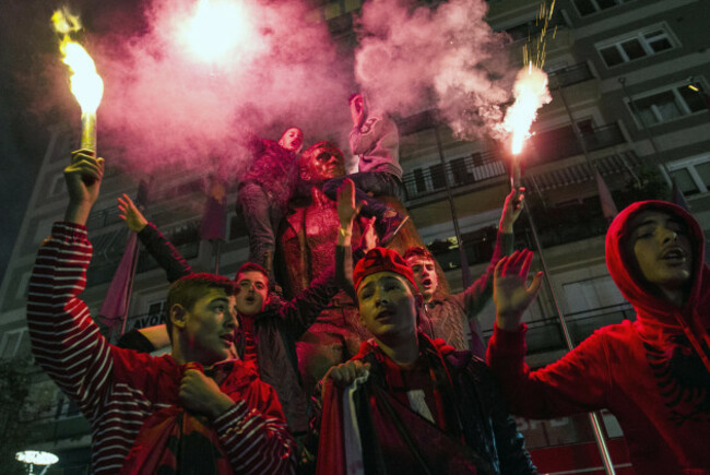 Kosovo Albania Euro Soccer