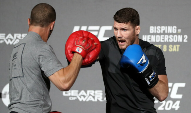 UFC Work Outs - Manchester Arena