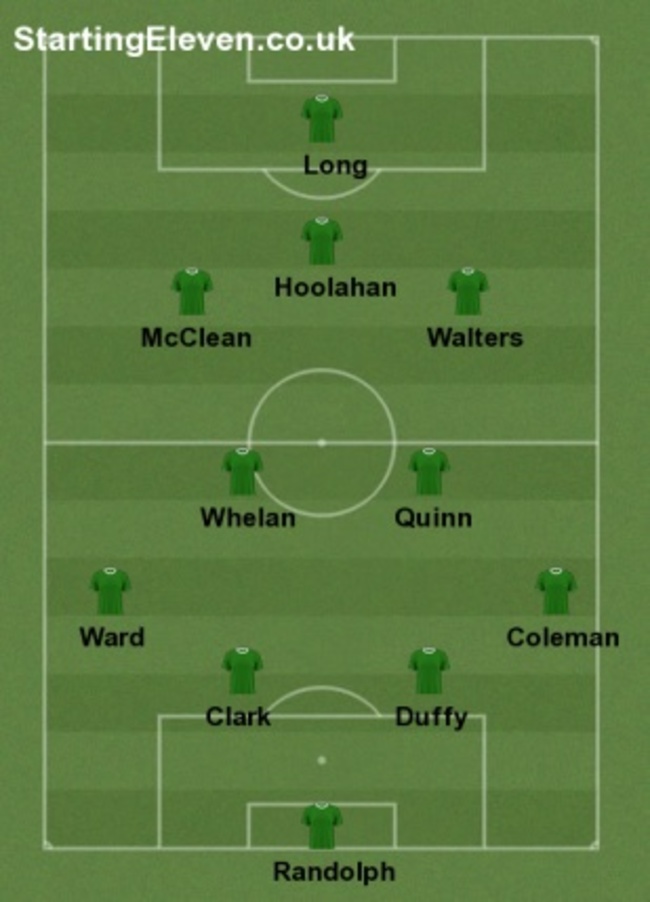 IrelanD Moldova team