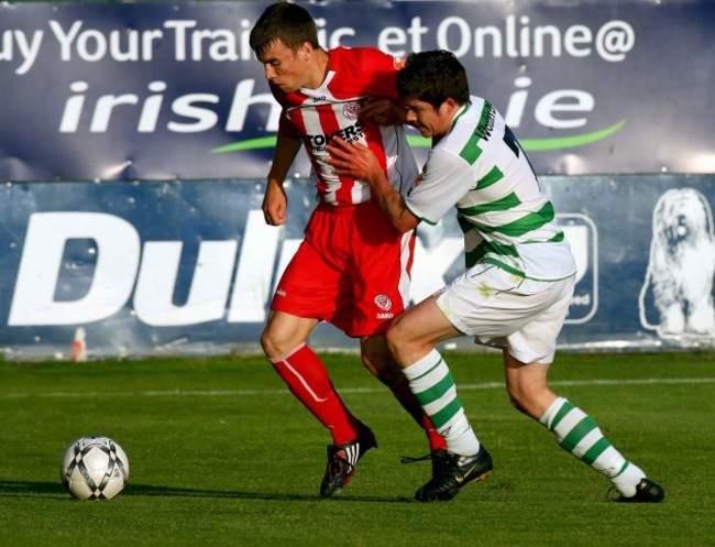 Eric McGill with Seamus Coleman