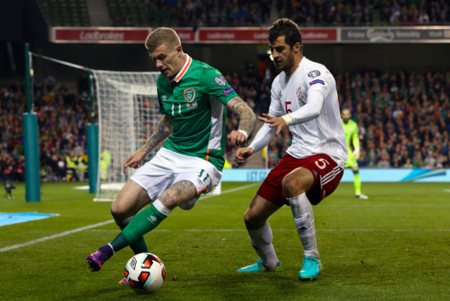 Republic of Ireland v Georgia - 2018 FIFA World Cup Qualifying - Group D - Aviva Stadium