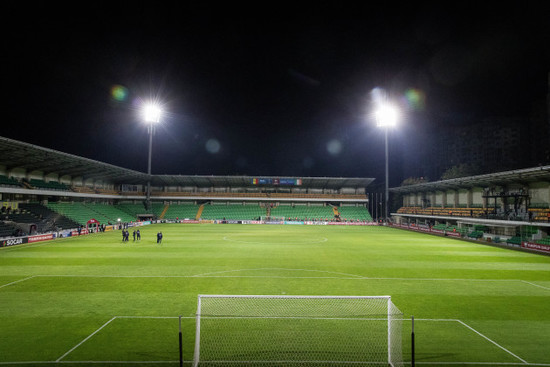 A view of Stadionul Zimbru