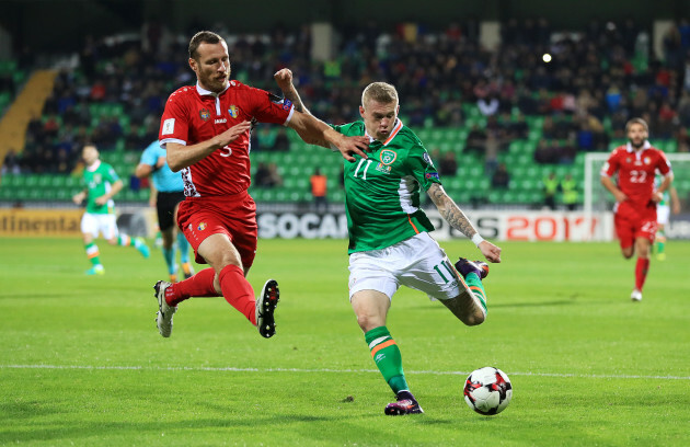 Moldova v Republic of Ireland - 2018 FIFA World Cup Qualifying - Group D - Zimbru Stadium