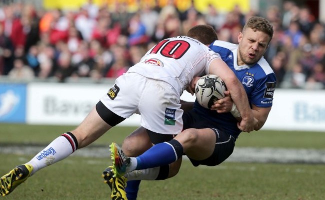 Paddy Jackson with Ian Madigan