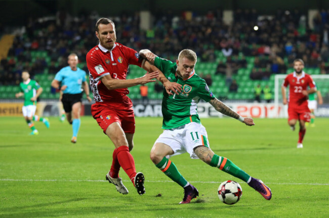 Moldova v Republic of Ireland - 2018 FIFA World Cup Qualifying - Group D  - Zimbru Stadium
