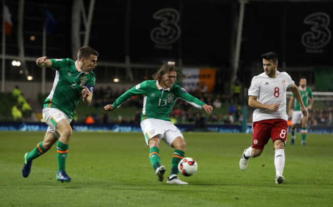 Republic of Ireland v Georgia - 2018 FIFA World Cup Qualifying - Group D - Aviva Stadium
