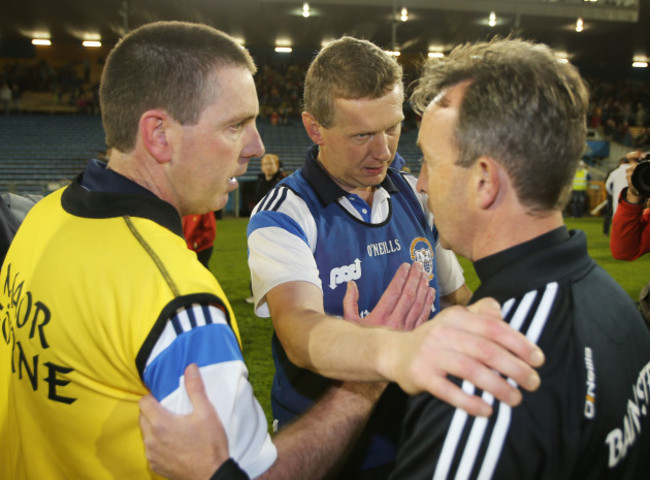 Gerry O'Connor and Donal Moloney with Richie Mulrooney  