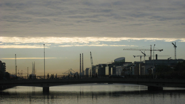 construction dublin skyline