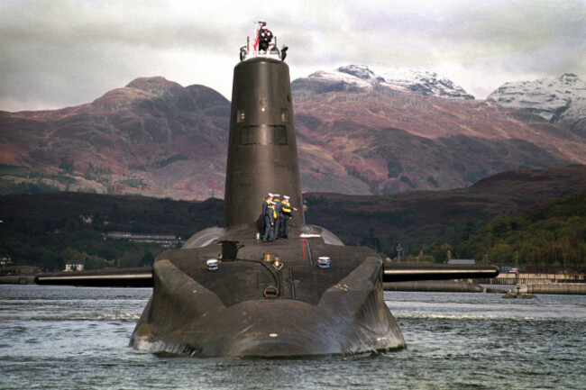 Trident renewal vote