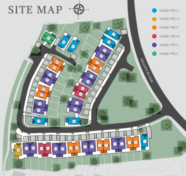 Thorndale map