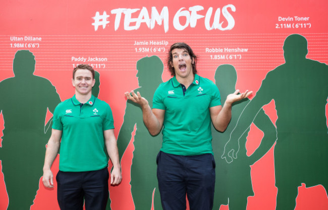 Donncha O’Callaghan and Eoin Reddan