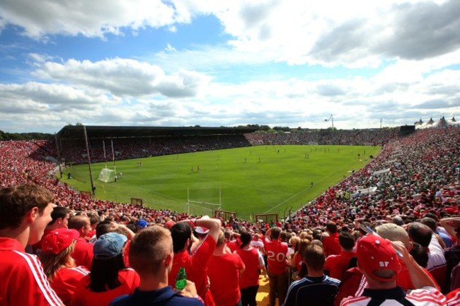 General view of the game at P&aacute;irc U&iacute; Chaoimh