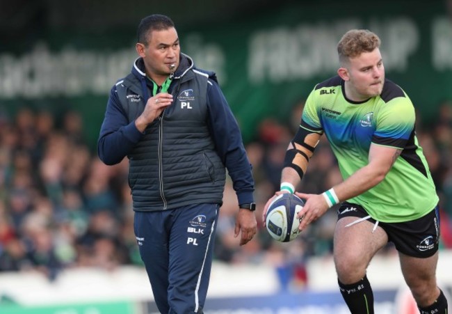 Connacht’s head coach Pat Lam before the match