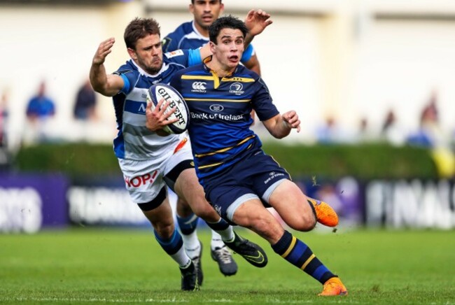Joey Carbery tackled by Rory Kockott 15/10//2016