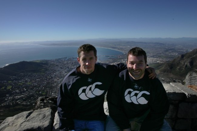 Guy Easterby and Anthony Foley 2004