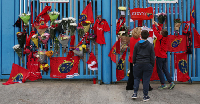 Anthony Foley tributes