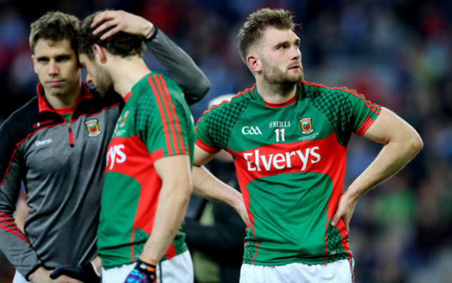 Aidan O’Shea dejected