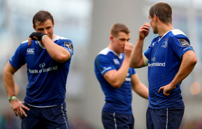 Robbie Henshaw and Jonathan Sexton