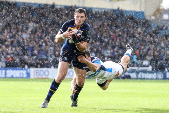 Robbie Henshaw with Remi Grosso