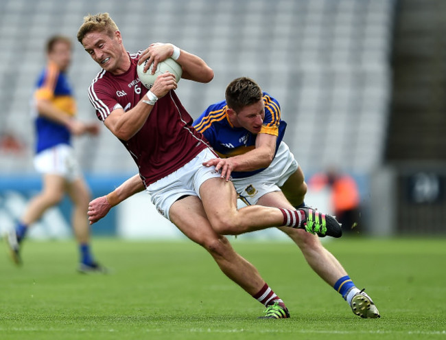 Gary O’Donnell with Jimmy Feehan