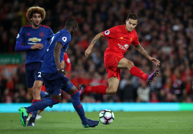 Liverpool v Manchester United - Premier League - Anfield