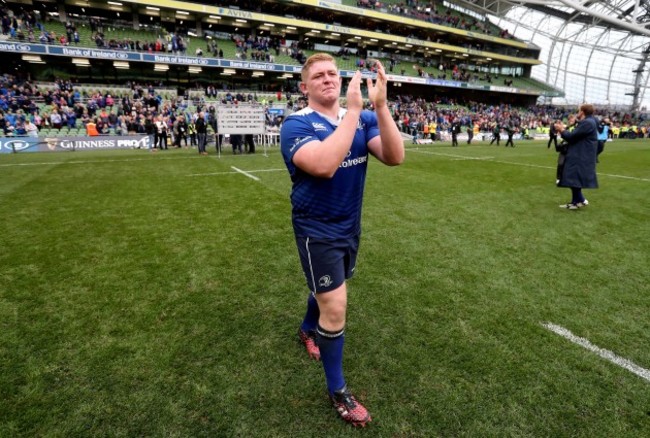 Leinster’s Tadhg Furlong after the match