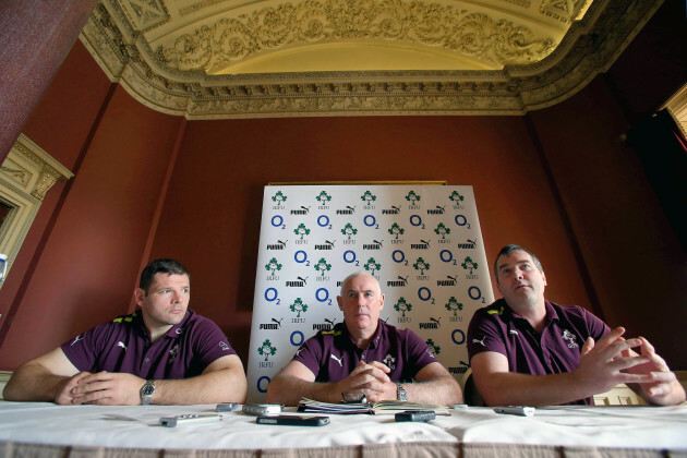 Mike Ross, Michael Kearney and Anthony Foley