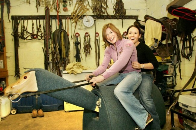 Nina Carberry with Katie Walsh