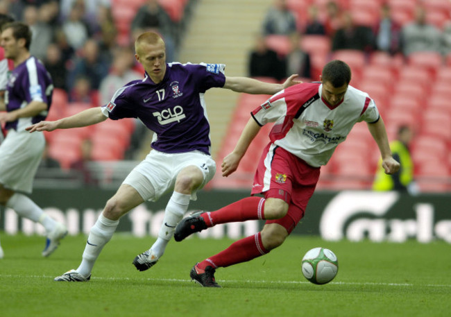 Soccer - FA Trophy - Final - Steveange Borough v York City - Wembley Stadium