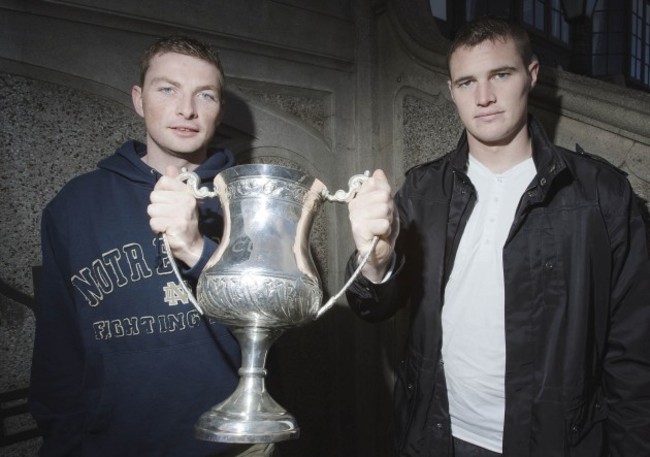 Denis Behan and Darren Murphy