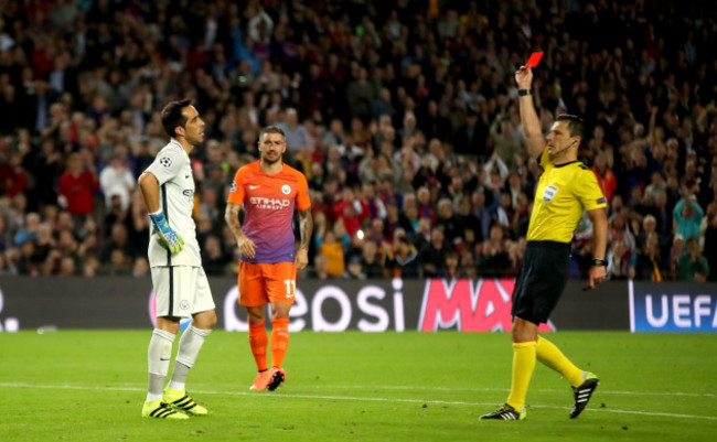 Barcelona v Manchester City - UEFA Champions League - Group C - Camp Nou Stadium