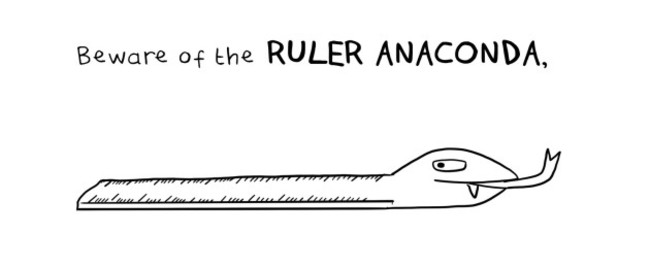 Anaconda ruler (2)